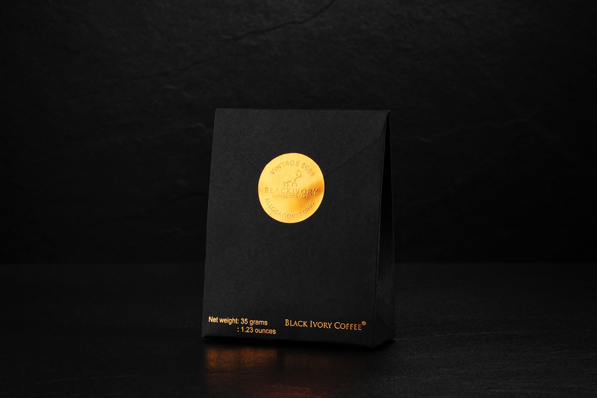Single Package of Black Ivory Coffee